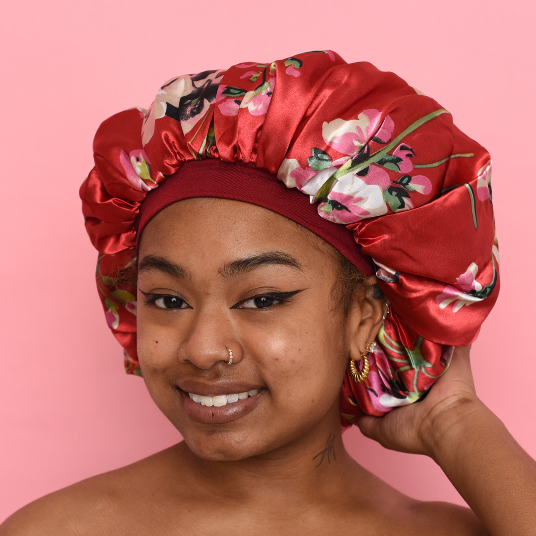 Afro Silk Bonnet