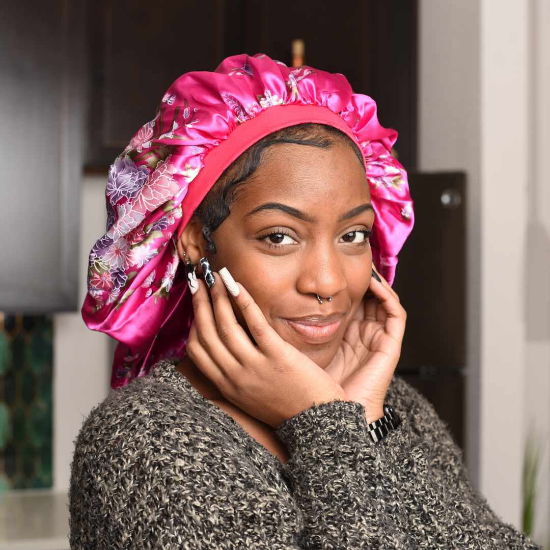 Afro Silk Bonnet