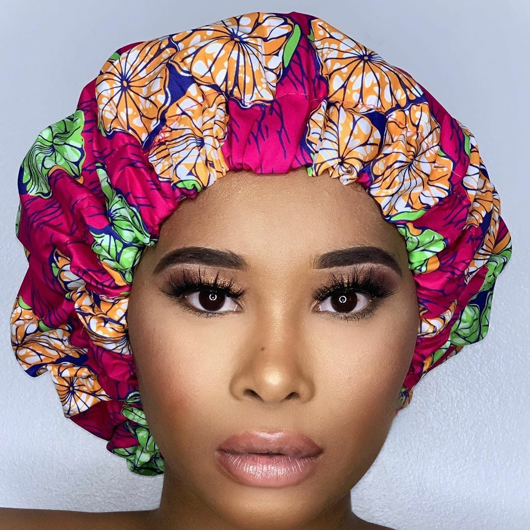 Afro Silk Bonnet